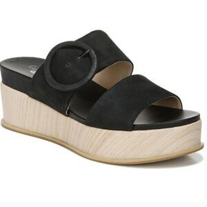 Women's Black Platform Sandals